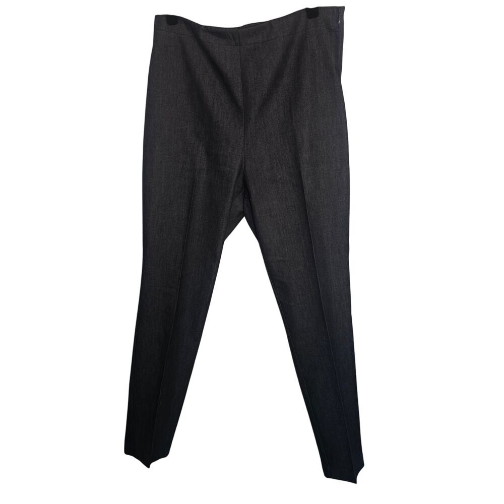 St John Side Zip Demin Color Dress Pants Size Medium